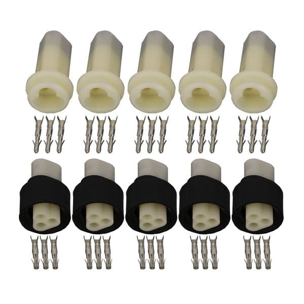 5 Sets 3 Pin Female And Male Automotive Electric Housing Connector Plug 3 Pin Socket Connector DJ3031-2.3-11/21