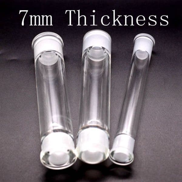 Hookahs Extra Thickening Glass Downstem Diffuser Drop Down Adapter 14mm 18mm to Male Female stem adapter for bongs water pipes