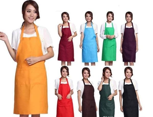 2019 New Black Cooking Baking Aprons Kitchen Apron Restaurant Aprons For Women Home Sleeveless Apron
