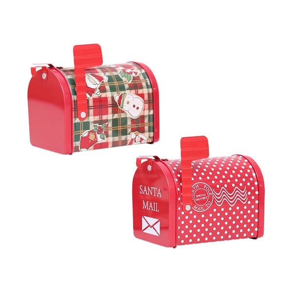 Christmas Mailbox Box Bonbonniere Iron Candy Box Gift Boxes Santa Mail Santa Kids Box Merry Christmas Ethereal Giff