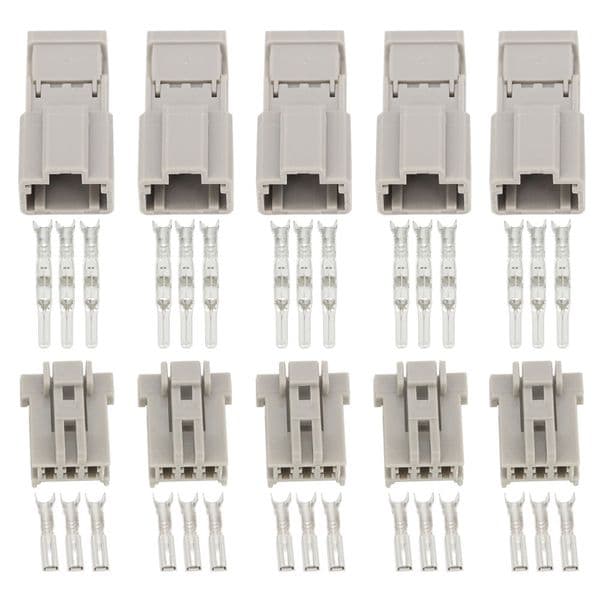 5 Sets 3 Pin car connector automotive connector gray plastic parts with terminal DJ7036-2.2-11/21
