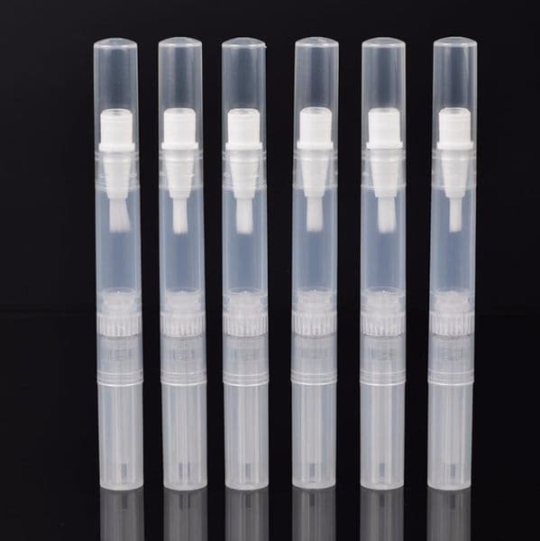 3ML 5ML Empty Twist Pen with Brush Travel Portable Tube Nail Polish/ Teeth Whitening Gel/ Eyelash Growth/ Lip Gloss tube LX5757