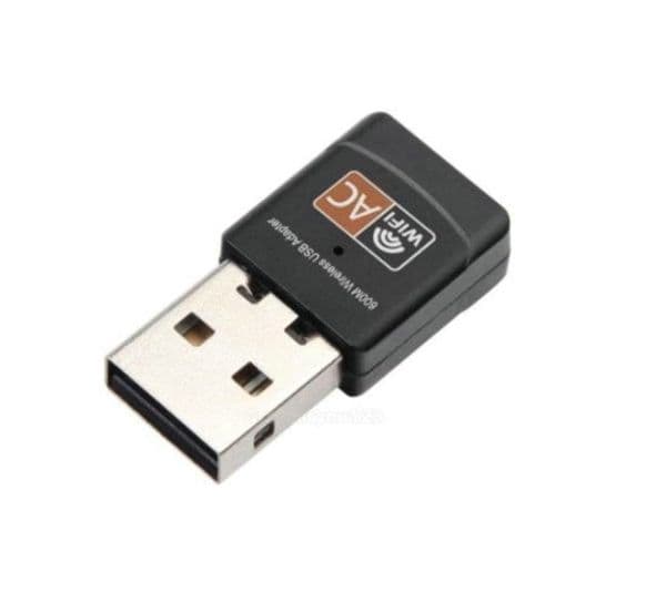 Adapter wifi 600MB/S wireless key PC network card Dual Band 5Ghz Lan USB Dongle Ethernet receiver AC internet access