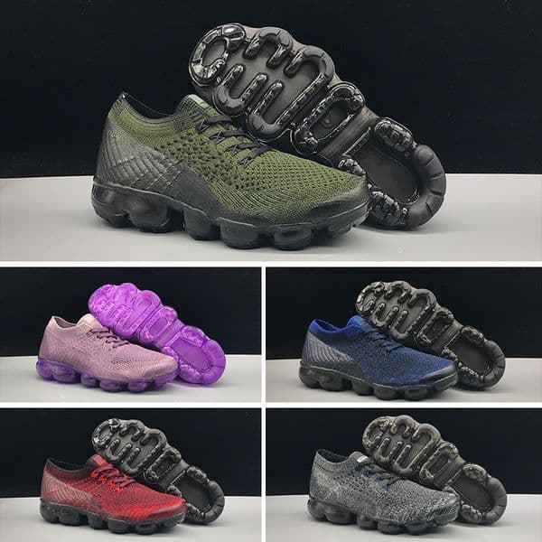 2018 Chaussures maxes Kids Sneakers Rainbow Be True Boys Girls Running Shoes Fashion Big Infant Children Laceless Sports Shoes Eur 28-35