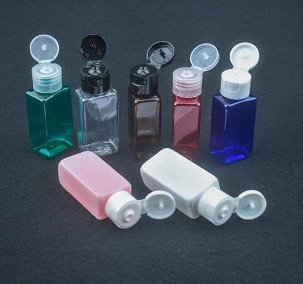 30ml flip flask, smooth cover, shoulder length, pet plastic cosmetic emulsion, bottling and bottling.