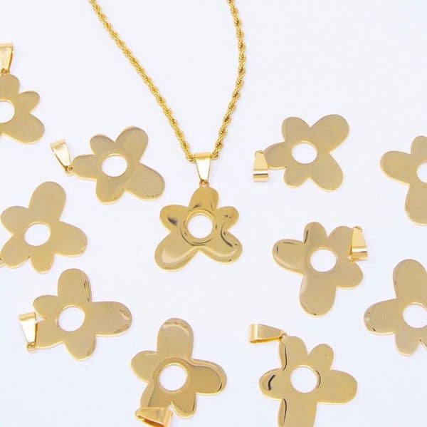 GOLF WANG tyler the creator NECKLACE Hip-hop rap personality fashion Men and women's Floret necklaces