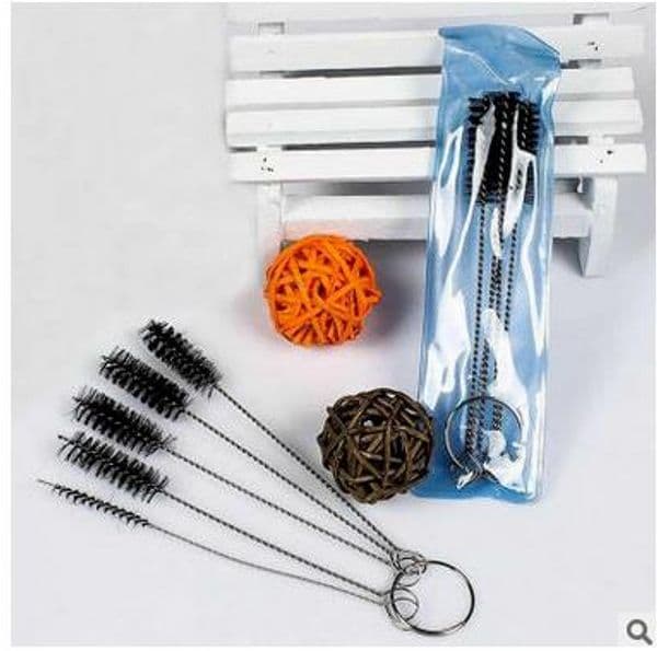 Cleaning Brush Five-piece Bending Set Bongs Oil Burner Pipes Water Pipes Glass Pipe Oil Rigs Smoking Free Shipping