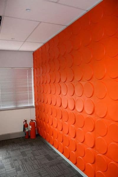Eco-friendly waterproof fire-resistant light weight 3D Diffusion wall panel wall coating paper 3d decoration home 3d wall paneldiffuser tile