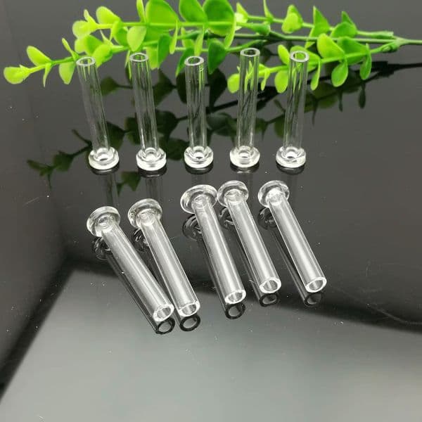 Europe and Americaglass pipe bubbler smoking pipe Flat-headed glass lighter head