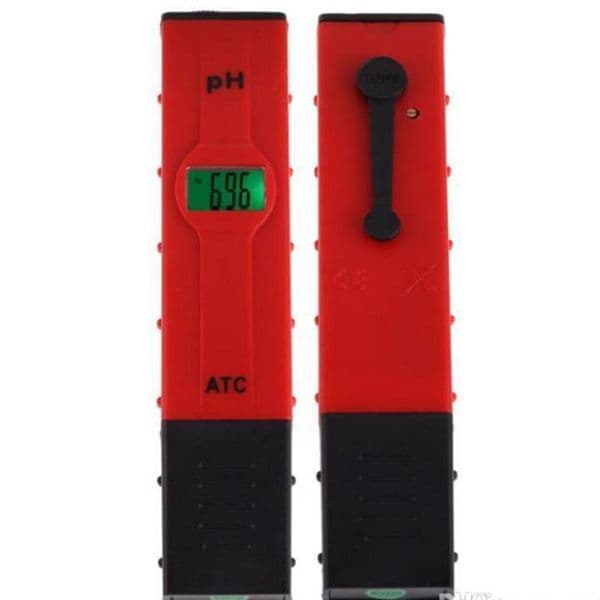 50pcsDigital PH meter 0-14 Pen-type pool Aquarium ph tester Drinking water purity analyzer Soil Paper ph meter 0.01 Accuracy