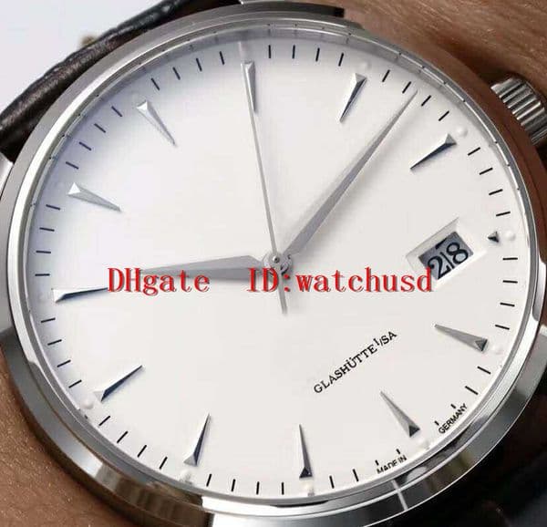 Top New SENATOR Mens Wristwatch Stainless Steel Luxury Watches Date Casual Watches Sapphire Waterproof Swiss Cal.36-03 Automatic Mechanical