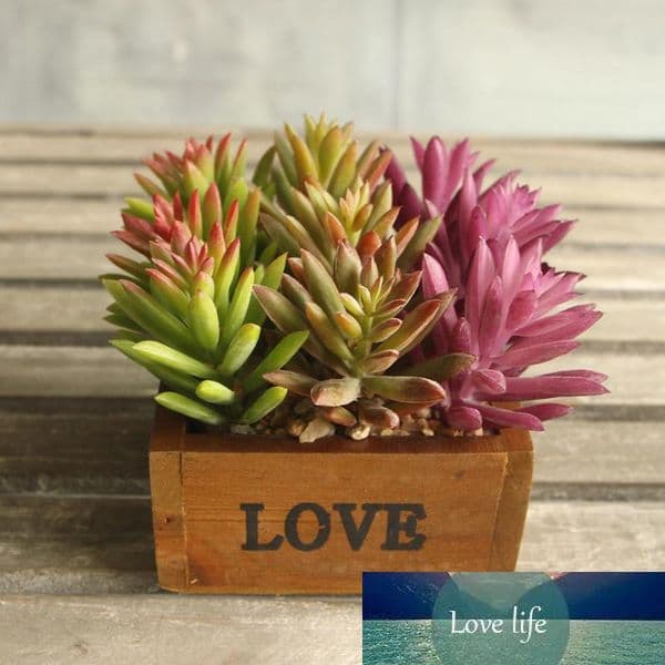 Wholesale- Snowflake Lotus Rare Plants Succulent Grass Desert Artificial Plants Landscape Arrangement Garden Decor Cute