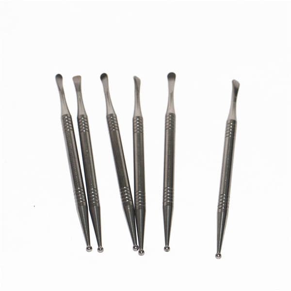 Top Quality hand Tools Gr2 Titanium Dabber 110 mm length with Ball Point Tips and Spoon Tip