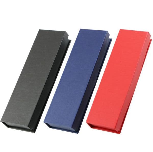 Wholesale corporate magnetic cardboard paper pen package presentation Magnet folding gift box SN4595