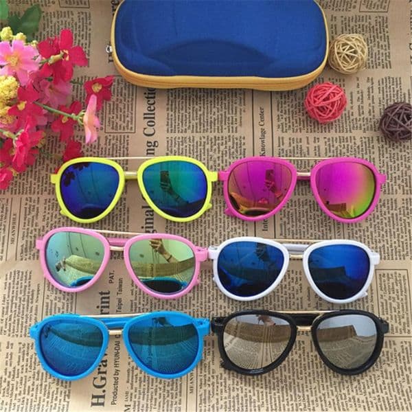 Fashion Kids Sunglasses Brand Designer Childrens Sunglasses Anti-uv Baby Stylish Eyeglasses Girl Boy Glasses Uv400 M260304