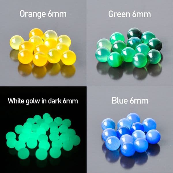 OD 6mm Quartz Terp Pearl for Domeless Quartz banger pearls ball 10mm 14mm Female Male Joint for glass bongs water pipes Bowl
