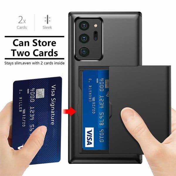 For Samsung Galaxy Note 20 Ultra Note 20 10 9 Coque Card Slots Shockproof Wallet Case For Samsung S20 Note 20 Ultra S10 S9 S8 Plus