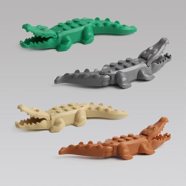 Animals Figures Compatible City Building Blocks Big Size Toys For Children 23 Friends Model Gifts Crocodile Animal Zoo yxlHVg