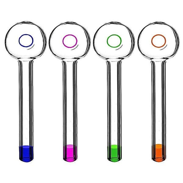 Manufacture handcraft HOOKAHS Glass Oil Burner Pipe mini Smoking Hand tobacco Thick Colorful Pipe gftyyu