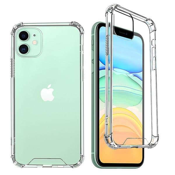 Premium Clear Acrylic TPU Hard Shockproof Cases for iPhone 14 13 12 11 Pro Max XR XS X 8 7 Plus Air Armor Phone Cover
