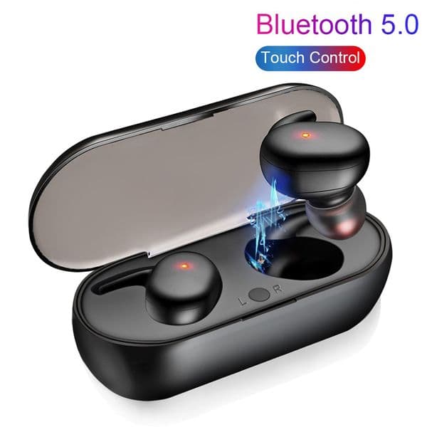 Original Ear buds Wireless Cell Phone Earphones Bluetooth V5.0 Y30 TWS Headphones Stereo Headset earbuts Noise Cancellation with charging box 450mah Freeshipping