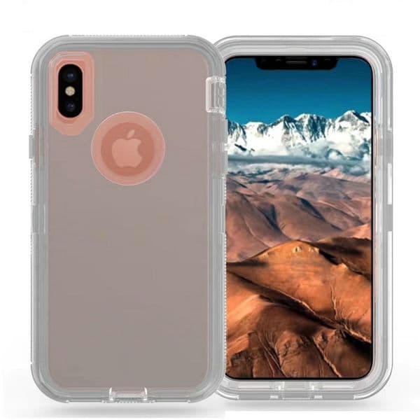 DHCP Clear Defender Phone Cases For iPhone 13 12 Mini 11 Pro X Xs Max XR 6 6S 7 S20 Ultra S10 S10e S8 + Note 20 8 9 10 Plus Belt Clip