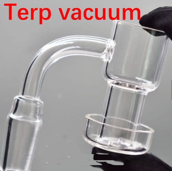 25mm Terp Vacuum Quartz Banger Nails Terp Slurper Quartz Banger Nails 10mm 18mm 14mm Male Female for water bong