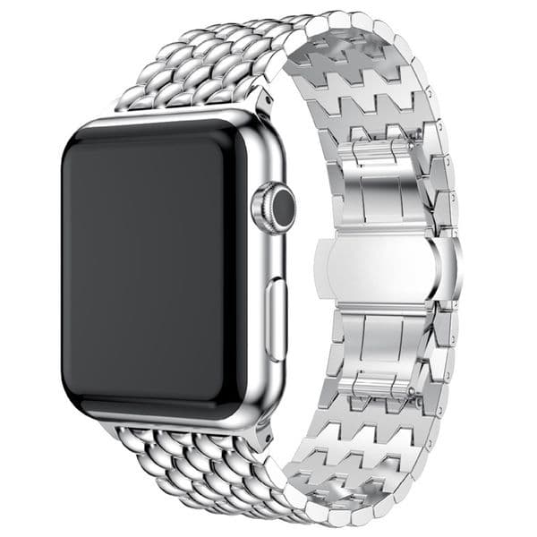 Good Quality Metal Bracelet Stainless Steel Bands for Apple Watch Series 1 2 3 4 5 Replacement Strap for Iwatch 38 40 42 44mm Watch Band