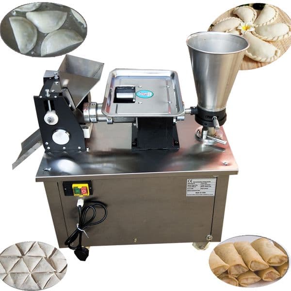 stainless steel Best Price automatic samosa empanada maker frozen gyoza machine Dumpling Making Machinegyoza forming machine4800pcs/h