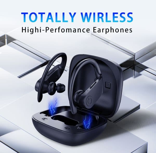 New Arrival Bluetooth Earphones Wireless Headphones LED TWS Earbuds Sport Headset Noise Cancel Waterproof Earphone Headphone