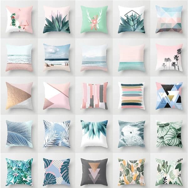 45X45cm Beach Pillow Case Pillowcase Sofa Throw Home Car Cushion Covers