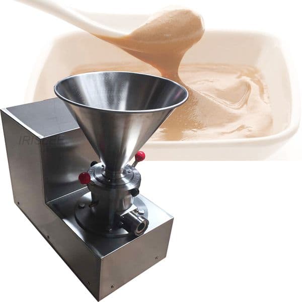 Hot selling small large capacity industrial peanut butter machine chili sauce grinder nut butter grinder colloid grinder tahini machine