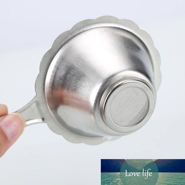 Double-layer Fine Mesh Tea Strainer Filter Sieve Stainless Steel Tea Infuser Teapot Filter Spoon Cocina Kitchen Accessories