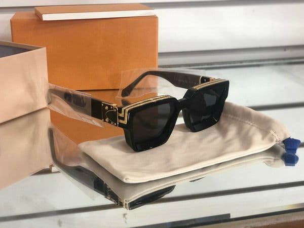 1.1 Millionaires Sunglases men women full frame Vintage designer MILLIONAIRE 1.1 sunglasses men MILLIONAIRE Black Made in Italy