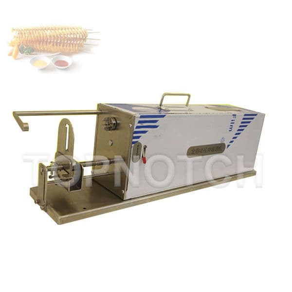 Spiral Potato Cutter Machine Kitchen Automatic Electric French Fries Tornado Slicer Twister Spiralizer Maker