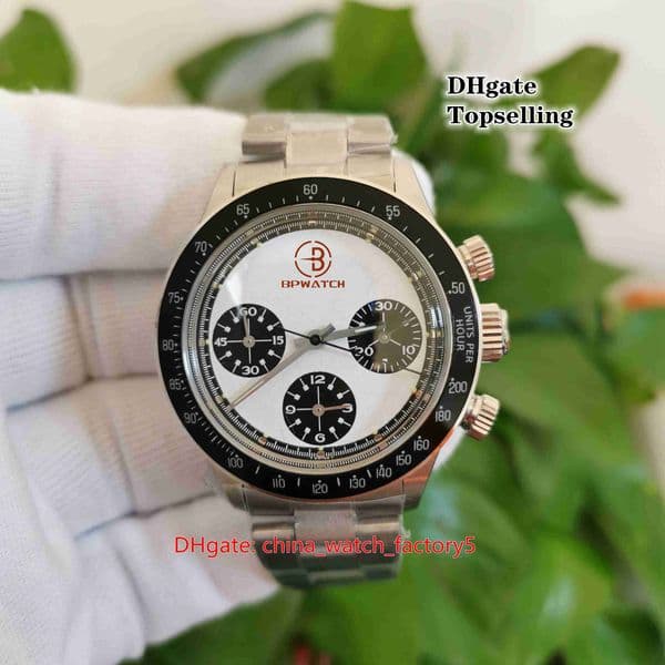 BP Factory Classic Vintage Watches 38mm Cosmograph 6263 6239 Paul Newman Chronograph ETA 7750 ST19 Movement Mechanical Hand-winding Mens Watch Men's Wristwatches
