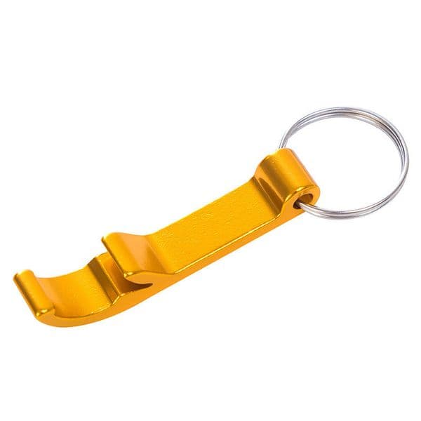 2021 Free Laser Engraving Bottle Opener Keychain Rings Custom Logo Metal Key Chain Bottle / Can Openers Promotional Gift Item