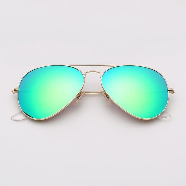 Pilot Mens Sunglasses Fashion Aviation Sun Glasses UV Protection lens Men Womens Vintage Eyeglasses With leather case and retail package for Boyfriend