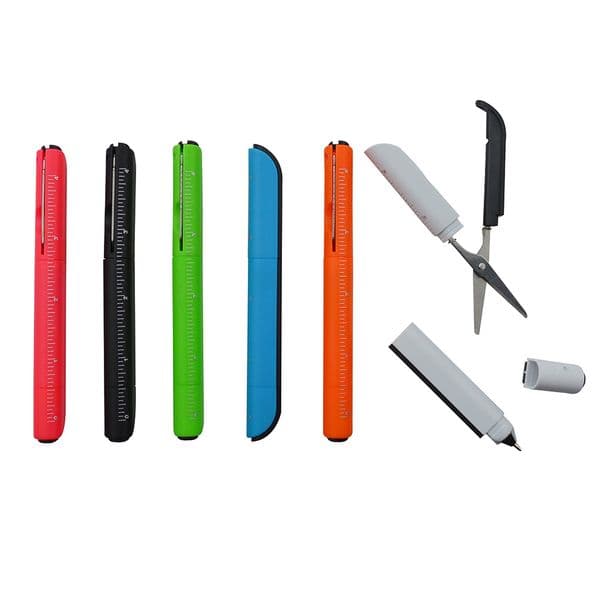Ballpoint Pens Style Scissors Flower Style Scissors Student Safety Scissors Office Cutting Supplies School Hand Cut Supplies