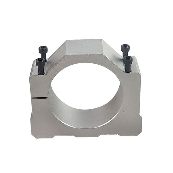 CNC Engraving Machine Motor Mount Tool Accessory Spindle Clamp 52, 57, 65, 80mm Aluminum Motor Bracket