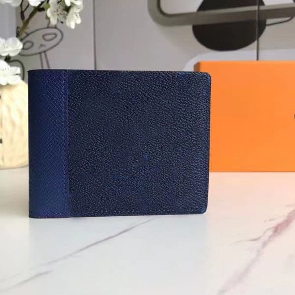 luxurys walleti For Mens /women Purse Printed flower leather Wallets Fors men Fashion Designer small purses card holder Wallet with box