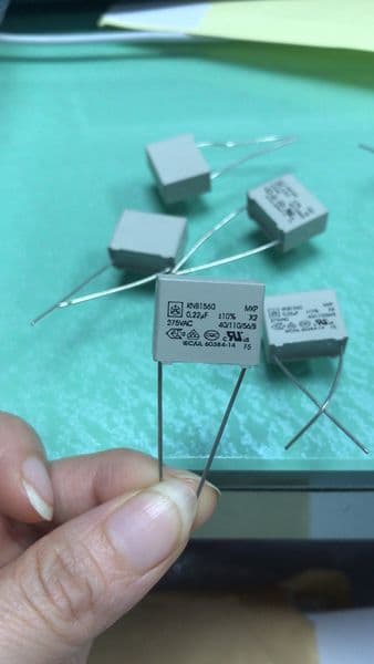 100%10PCS New KNB1560 MKP 0.22UF +-10% X2 275VSafety capacitance