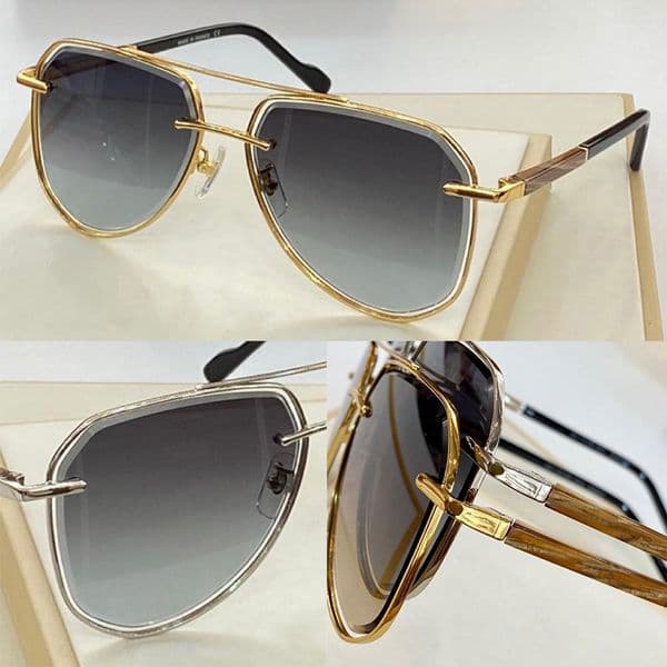 0953 New Fashion Sunglasses UV Protection for Men Vintage Oval Metal Full Frame popular Top Quality Come With Case classic sunglasses