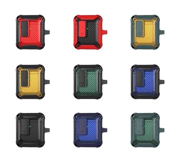 Business Carbon Fiber Earphone Accessories Switch Cases For Apple Airpods Pro Air Pods 1 2 3gen Hard Plastic Soft TPU Men Ear phone Protector Shockproof Cover
