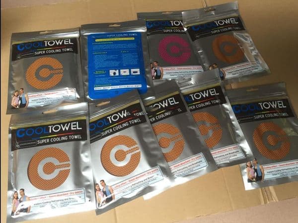 Summer cold towel quick exercise cooling fitness running sweat absorption and outdoor climbing sports easy to carry
