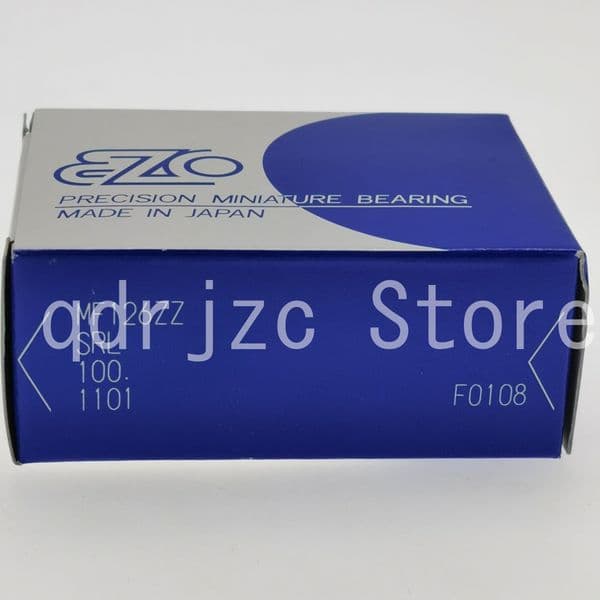 (10 PCS)EZO Flange Edge Bearing MF126ZZ LF-1260ZZRP0P25 6mm 12mm 4mm