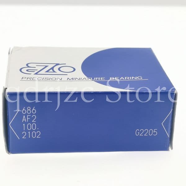 (10 pcs) EZO open micro ball bearings 686 618/6 L-1360 AX6 UL613 UL60C 6mm 13mm 3.5mm