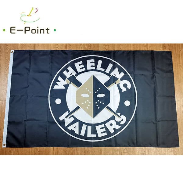 ECHL Wheeling Nailers Flag 3*5ft (90cm*150cm) Polyester Banner decoration flying home & garden Festive gifts