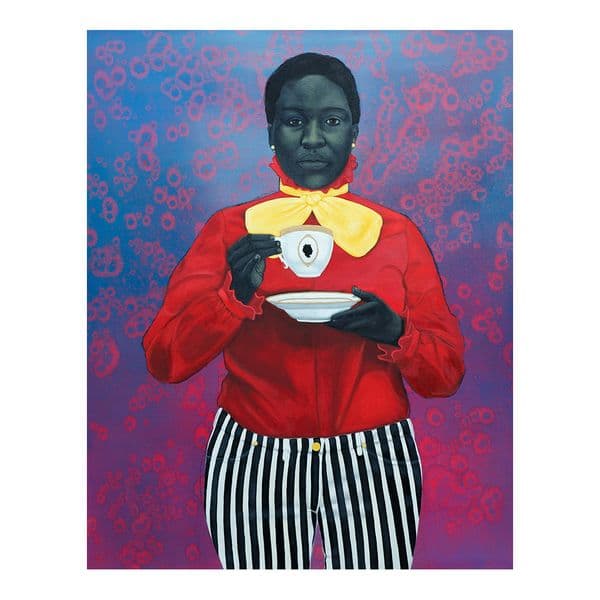 Amy Sherald Grand Dame Queenie Painting Poster Print Home Decor Framed Or Unframed Photopaper Material