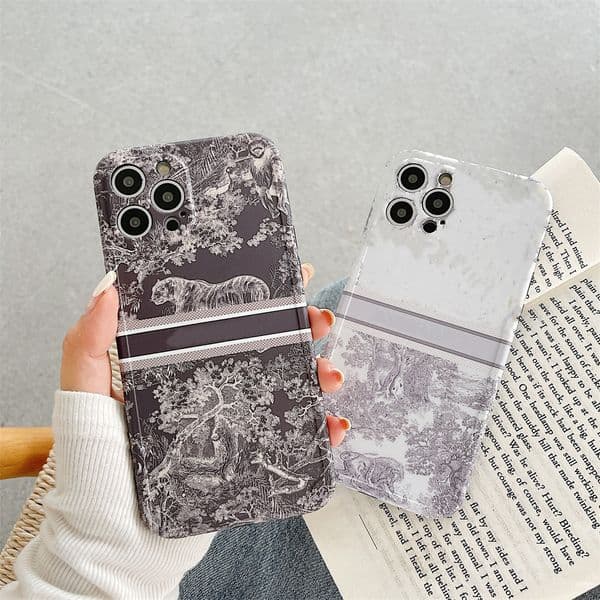 Fashion Designer Phone Cases for Iphone 12 11 Pro max XS XR Xsmax 7 8 Plus High-grade Classic Pattern Coque Covers